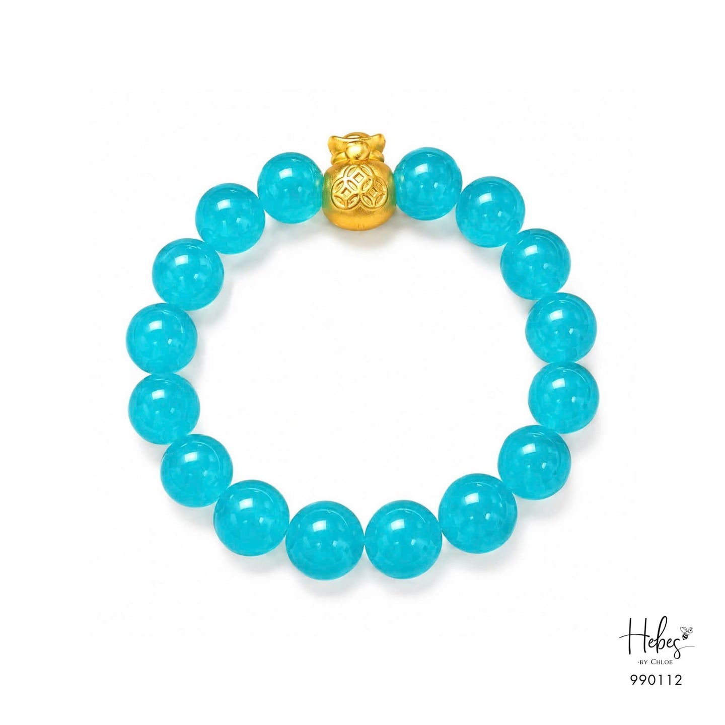 Gold Vermeil Flowing Abundance Amazonite Bracelet 990112