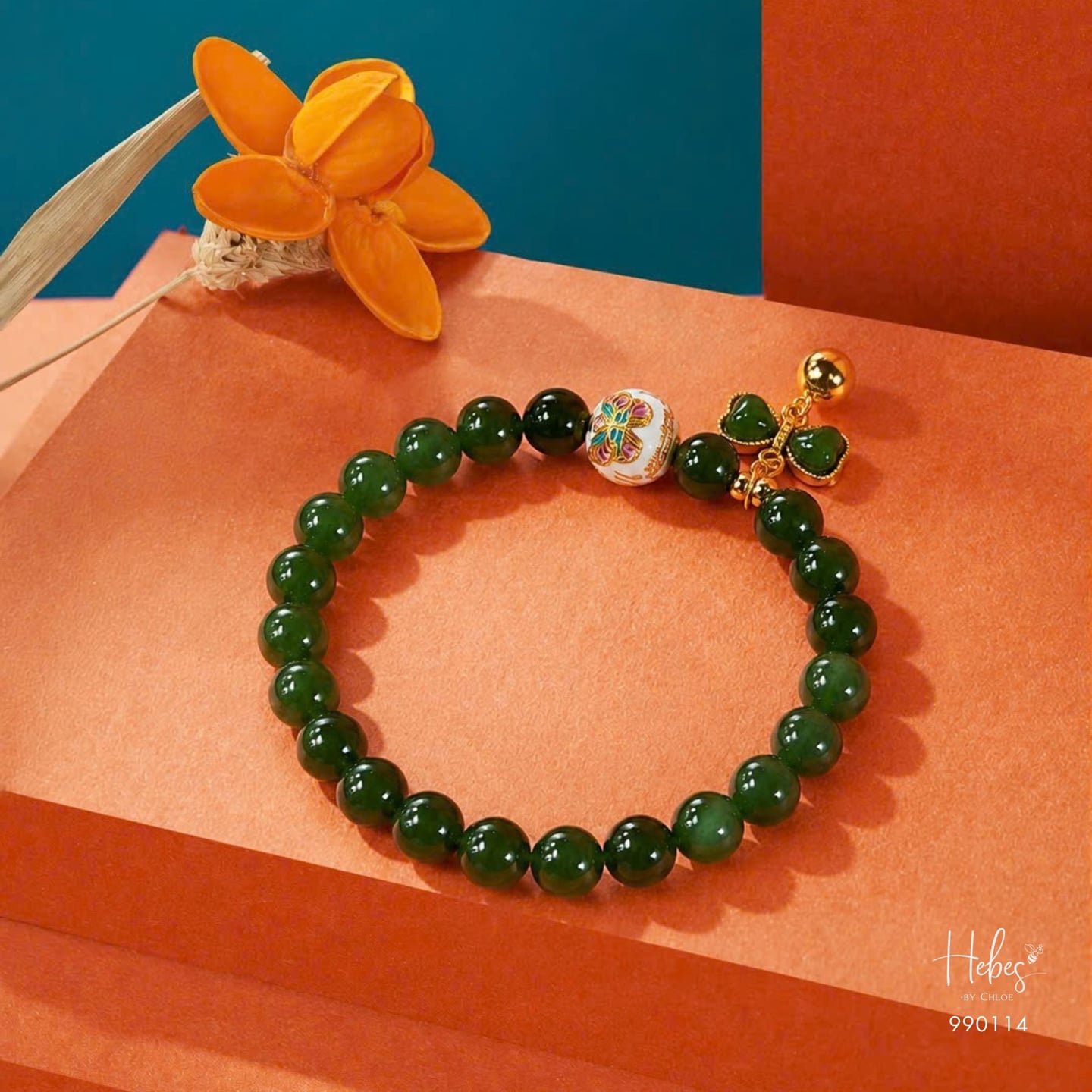 Canada Jade Harmony Knot Bracelet 990114