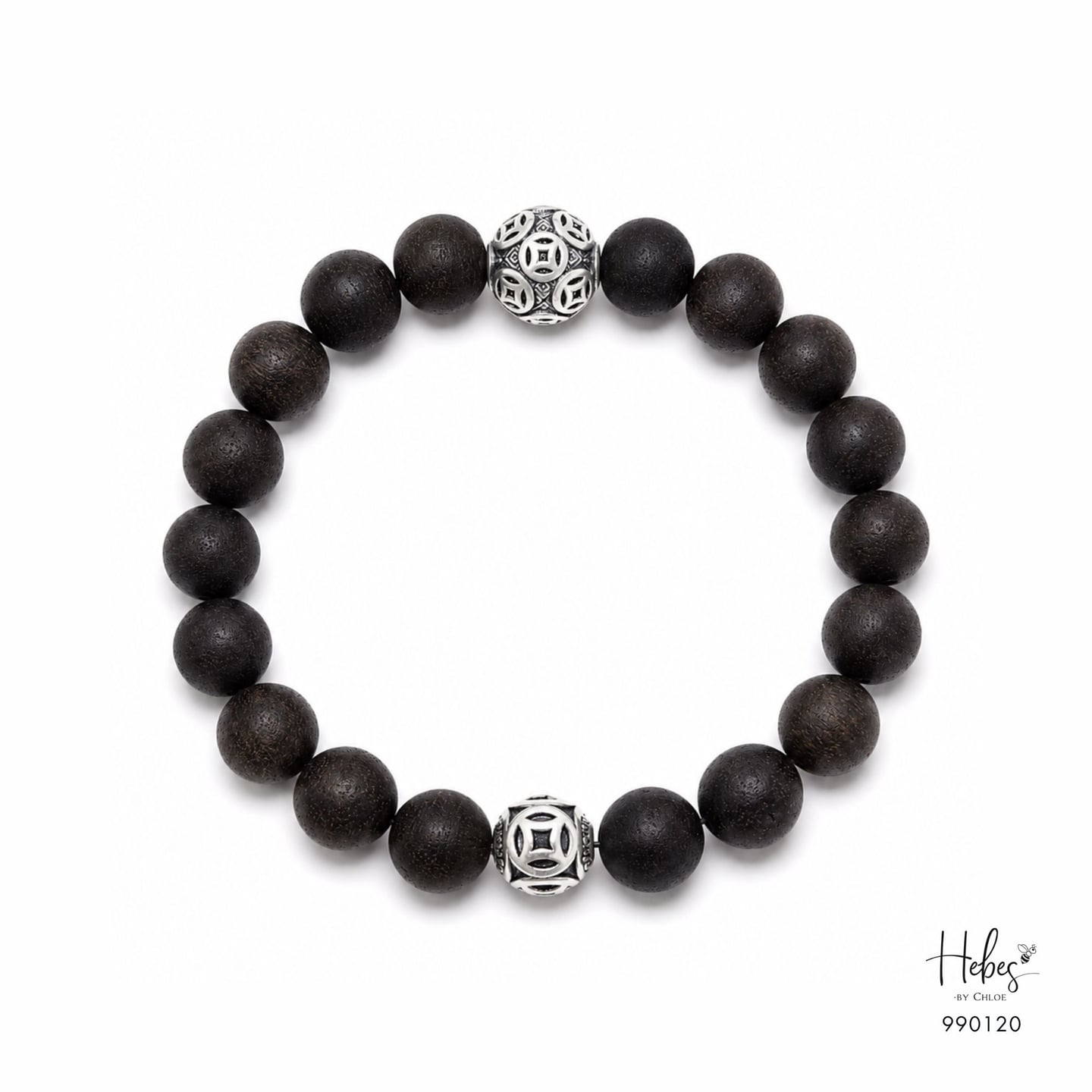 Vietnam Rare Agarwood Abundance Coin Bracelet 990120