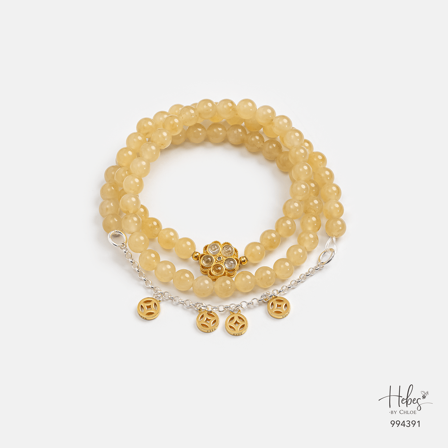 Yellow Jade Sovereign Harvest Bracelet 994391