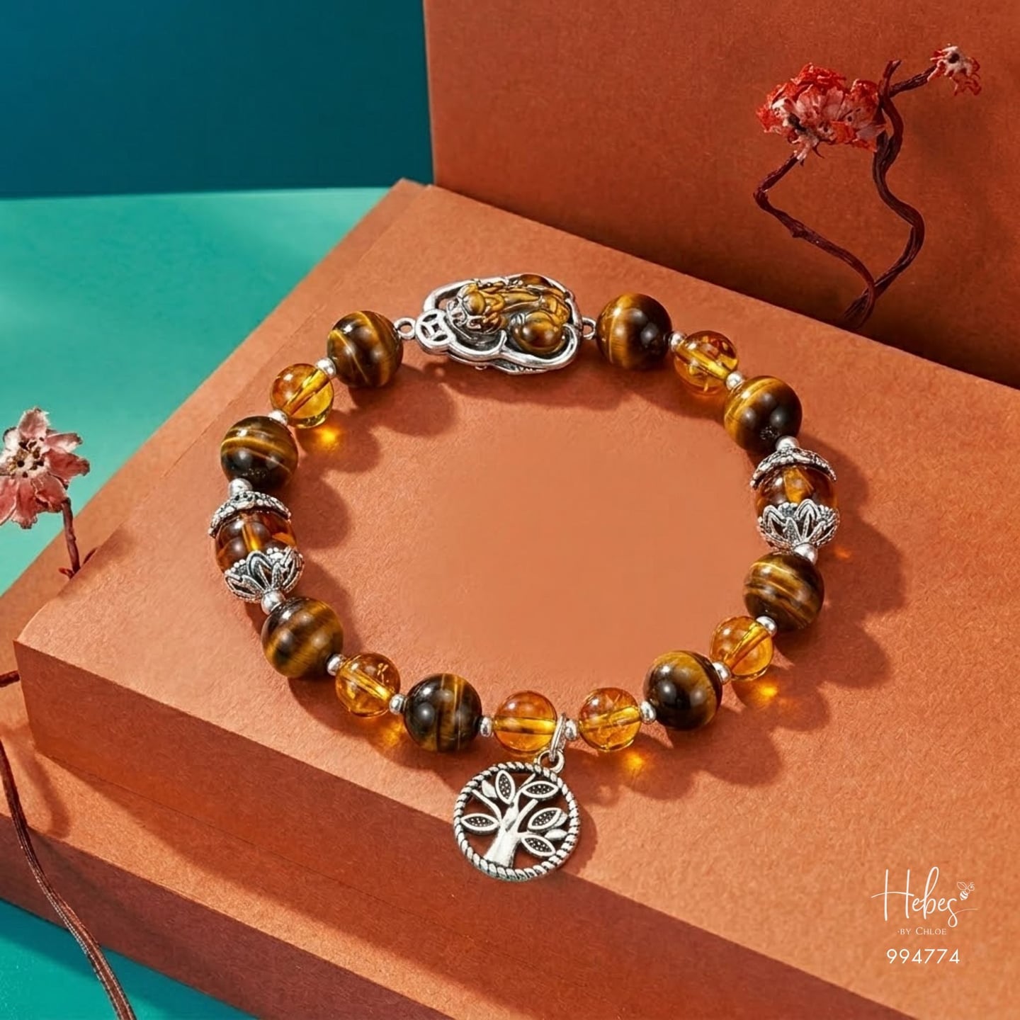 Divine Lineage Tiger's Eye Bracelet 994774