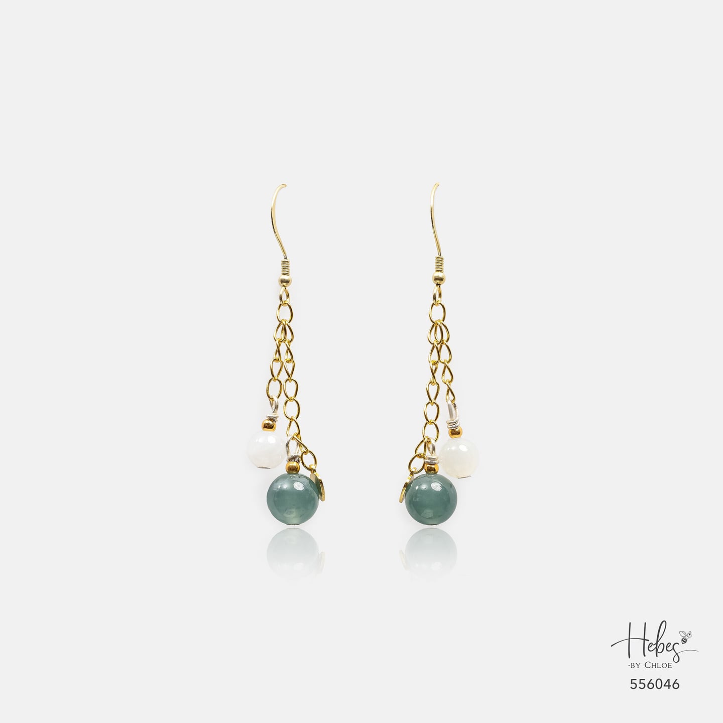Jade Sovereign Wealth Earrings 556046